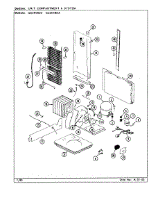 08 - Unit Compartment & System parts for Maytag Refrigerator GS24X9DA / DR86A from AppliancePartsPros.com