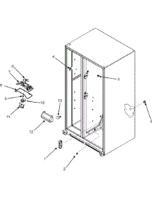 05 - Evap Fan / Crisp Light parts for Admiral Refrigerator GS2624PEKW from AppliancePartsPros.com