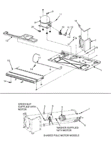 02 - Compressor parts for Admiral Refrigerator GS2625GEKS from AppliancePartsPros.com