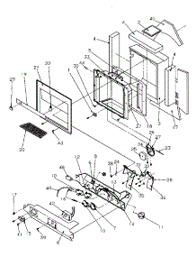 10 - Ice And Water Cavity parts for Amana Refrigerator GSDE3201SW / P1190901W W from AppliancePartsPros.com