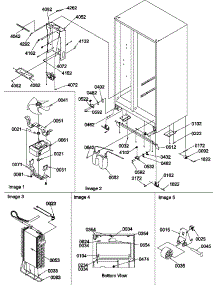03 - Drain System, Rollers, And Evap parts for Amana Refrigerator GSGD21BL / P1193905W L from AppliancePartsPros.com