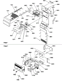 08 - Ice Maker / Control Assy parts for Amana Refrigerator GSGD21BL / P1193905W L from AppliancePartsPros.com