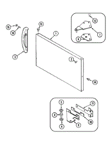 03 - Freezer Outer Door parts for Maytag Refrigerator GT15A6V from AppliancePartsPros.com
