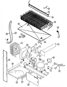 07 - Unit Compartment & System parts for Maytag Refrigerator GT15X6A from AppliancePartsPros.com