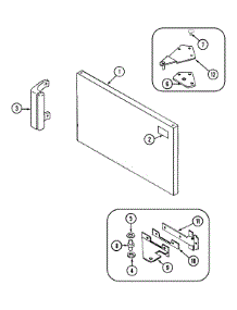 03 - Freezer Outer Door parts for Maytag Refrigerator GT15Y6V from AppliancePartsPros.com