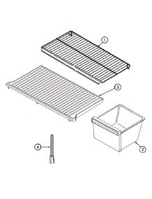 07 - Shelves & Accessories parts for Maytag Refrigerator GT15Y6V from AppliancePartsPros.com