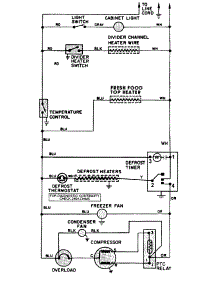 08 - Wiring Information parts for Admiral Refrigerator GT17A83A from AppliancePartsPros.com