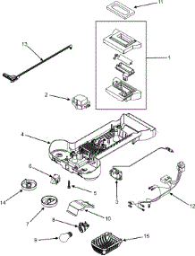 02 - Controls parts for Admiral Refrigerator GT1827PEKW from AppliancePartsPros.com
