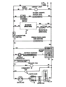 08 - Wiring Information parts for Admiral Refrigerator GT19A6XA from AppliancePartsPros.com