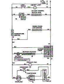 08 - Wiring Information parts for Admiral Refrigerator GT19A93V from AppliancePartsPros.com