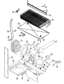 07 - Unit Compartment & System parts for Maytag Refrigerator GT19X6A from AppliancePartsPros.com
