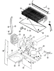 05 - Unit Compartment parts for Maytag Refrigerator GT19X8FV / DC53A from AppliancePartsPros.com