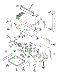 05 - Unit Compartment & System parts for Maytag Refrigerator GT19Y8FV from AppliancePartsPros.com
