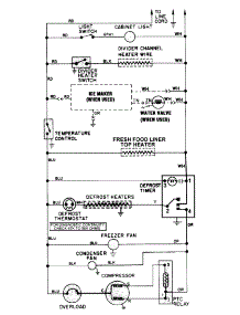 07 - Wiring Information parts for Admiral Refrigerator GT21X93V / DF83A from AppliancePartsPros.com