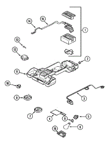 02 - Controls parts for Admiral Refrigerator GT2425PDDW from AppliancePartsPros.com
