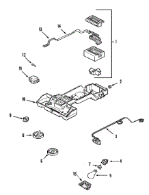 02 - Controls parts for Admiral Refrigerator GT6281PIEW from AppliancePartsPros.com