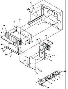 08 - Evap Assy parts for Amana Refrigerator GTW18B2L / P1192703W L from AppliancePartsPros.com