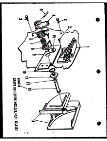 04 - Page 4 parts for Amana Dishwasher GTX-95DW from AppliancePartsPros.com
