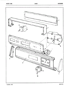 02 - Control Panel (Rev. A-D) parts for Maytag Washer GW18F1H from AppliancePartsPros.com