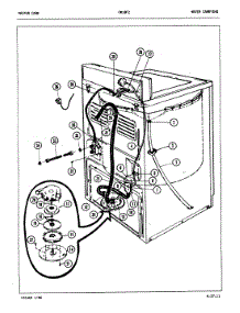 06 - Water Carrying (Rev. A-D) parts for Maytag Washer GW18F2W from AppliancePartsPros.com