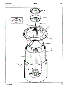 05 - Tub (Rev. A-D) parts for Maytag Washer GW20F6W from AppliancePartsPros.com