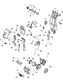 03 - Main Body parts for Hoover Floor Scrubber Polisher H3060--- from AppliancePartsPros.com