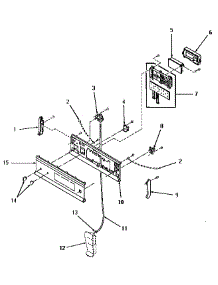 05 - Control Panel And Controls parts for Amana Washer HA1200 from AppliancePartsPros.com
