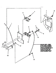 12 - Terminal Block parts for Amana Dryer HE3003 from AppliancePartsPros.com