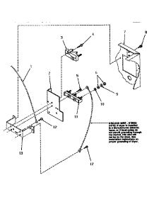 11 - Terminal Block parts for Amana Dryer HE3060 from AppliancePartsPros.com