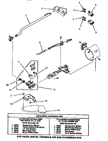 08 - Gas Valve, Ign, Term & Gas Conv Kits parts for Amana Dryer HG4080 from AppliancePartsPros.com
