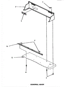 04 - Control Hood parts for Amana Dryer HG6494 from AppliancePartsPros.com