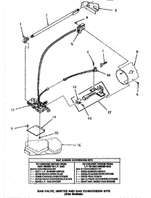 09 - Gas Valve, Igniter & Gas Conversion Kits parts for Amana Dryer HG6494 from AppliancePartsPros.com