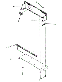04 - Control Hood parts for Amana Dryer HG9280 from AppliancePartsPros.com