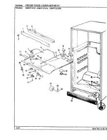 03 - Fresh Food Compartment parts for Hoover Refrigerator HRNT1515A / BF10A from AppliancePartsPros.com
