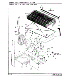 07 - Unit Compartment & System parts for Hoover Refrigerator HRNT1716A / BF33A from AppliancePartsPros.com