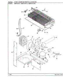 05 - Unit Compartment & System parts for Hoover Refrigerator HRNT1917A / BF55A from AppliancePartsPros.com