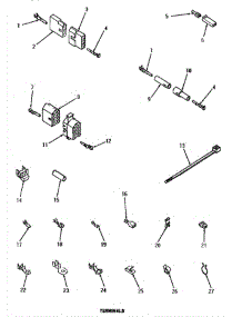 22 - Terminals (Dryer) parts for Amana Washer Dryer Combo HS8031 from AppliancePartsPros.com