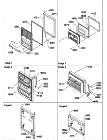02 - Door Assemblies And Handles parts for Amana Refrigerator HT600W / P1319401W W from AppliancePartsPros.com