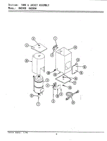 02 - Tank & Jacket Assembly parts for Jenn-Air Hot Water Dispenser HW200B from AppliancePartsPros.com
