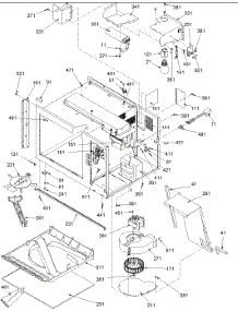 02 - Internal Components parts for Amana Microwave I2000 / P1324903M from AppliancePartsPros.com