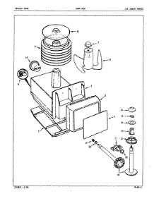 03 - Ice Cream Maker parts for Admiral Freezer ICNF17E8 / EY41B from AppliancePartsPros.com