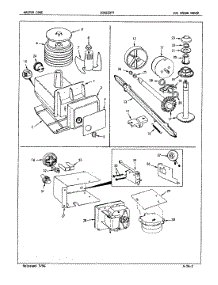 05 - Ice Cream Maker parts for Admiral Refrigerator ICNS22F9A / 5L47A from AppliancePartsPros.com