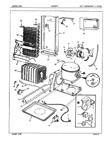 04 - Unit Compartment & System parts for Admiral Refrigerator ICNS22F9H / 5L47B from AppliancePartsPros.com
