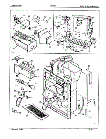 05 - Water & Ice Dispenser parts for Admiral Refrigerator ICNS22F9H / 5L47A from AppliancePartsPros.com