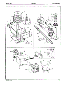 05 - Ice Cream Maker parts for Admiral Refrigerator ICNS24F9A / 5L51A from AppliancePartsPros.com