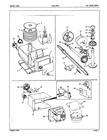 02 - Ice Cream Maker parts for Admiral Refrigerator ICNT18F9LH / 5B51B from AppliancePartsPros.com