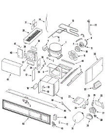 02 - Compressor parts for Dacor Refrigerator IF48BNDBOL from AppliancePartsPros.com