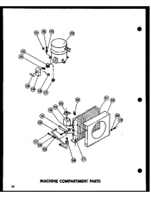04 - Machine Compartment Parts parts for Amana Ice Maker IM5-H / P6011901W from AppliancePartsPros.com