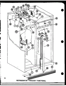 08 - Ref Fz Functional parts for Amana Refrigerator IMP2800A / P7731401W from AppliancePartsPros.com