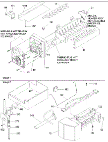 05 - Ice Maker Assy & Parts parts for Amana Refrigerator ITZ500VW / P1322504W W from AppliancePartsPros.com